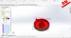 Plastic citrus squeezer