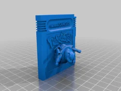 Pokemon Blue Cart