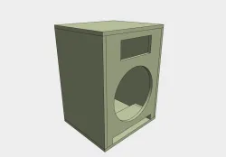 RCF Case Assembly Speaker : KIT 800N