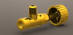 Registro 1/8"x1/8" NPT - 90°