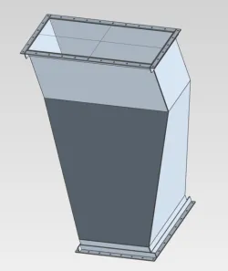Sheet Metal Hopper