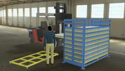 Sheet Metal Rack Storage