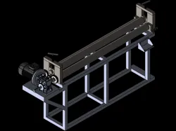 Sheet metal roller