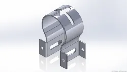 sheet metal round bracket