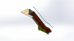 Sheet Metal Staircase