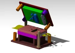 Simple cutting mold