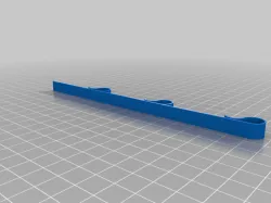  Simple Wall Letter Holder / Organizer (OpenSCAD) 