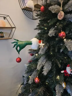 Sneaky Grinch Christmas Tree Decoration 