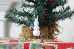 Snowman Christmas Ornament