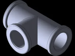 T joint for pipes