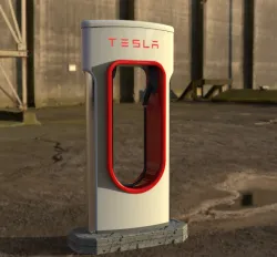 Tesla Supercharger Inner structure