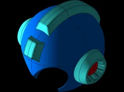 Toy Helmet (Mega Man)