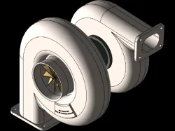 Turbo Charger Model