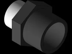 UPVC Adaptor nipple