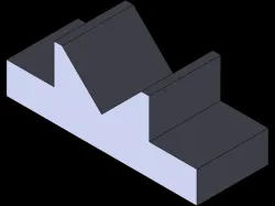 V block