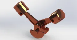 V-Twin Engine Assembly