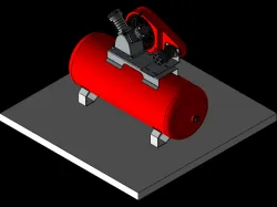 Vortex Tube with Air Compressor