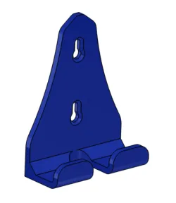 Wall phone holder