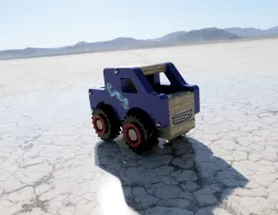 Wooden Toy Truck