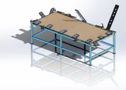 Work table assy