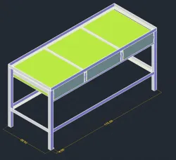 Workbench 175x70x90cm