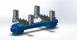 York Axle Suspension Assembly