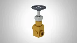 001–ПАК🚰 Pneumatic valve / CAD practice