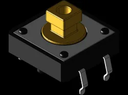 12mm tactile pushbutton switch for cap