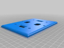 3 Gang Switch Cover (Toggle, Despard, Toggle)
