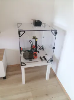 3D printer enclosure and HEPA filter