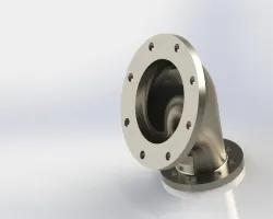 A Lofted pipe fitting