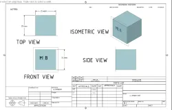 ALLUMINUM CUBE DESIGN