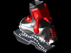 Articulating and Impact Absorbing Suspension Boot