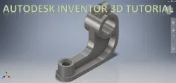 Autodesk Inventor Practice Drawing tutorials || Inventor tutorials || Autodesk tutorials || 3d Draw