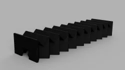 Bellow, HIWIN Linear Rail - Fusion 360 Modular design