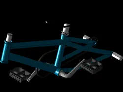 Bicycle Assembly Animation