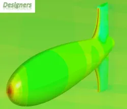 CAD for Swimming Fish Computational Fluid Dynamics Simulation Including UDF