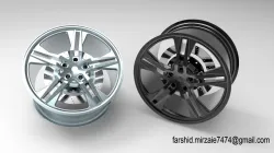 Car wheel ring