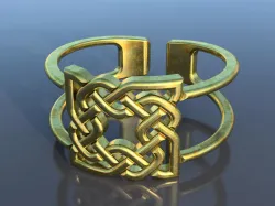 Celtic Knotwork Open Ring