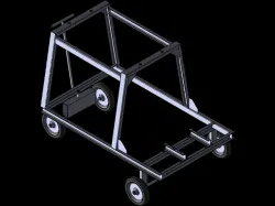 chopping machine frame
