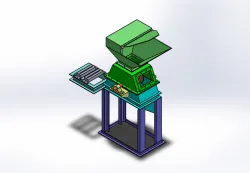 COAL CRUSHER WITH COMPLETE ASSEMBLY