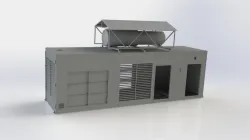 container for diesel generator