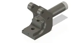Designing a 3D Machine Part (Cradle) from supplied Drawing