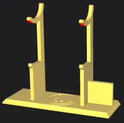 Display Stand for Ezra Bridger Rebels Lightsaber