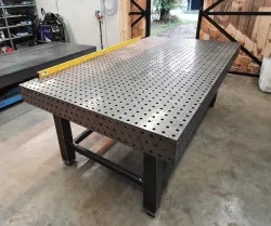 DIY welding table (16mm clamping holes) with accesoires