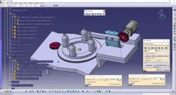 DMU Sequence mechanism gear and rack mechanisms