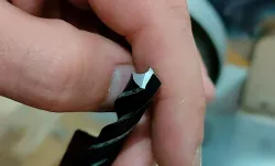 Drill bit sharpening jig