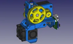 Dual Gear Wade Extruder-Direct & Bowden Drive