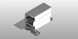 Dublex Villa Modeled in Revit