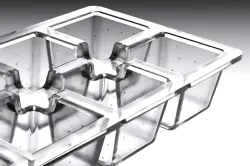 Easily 3d printable classical ice cube tray